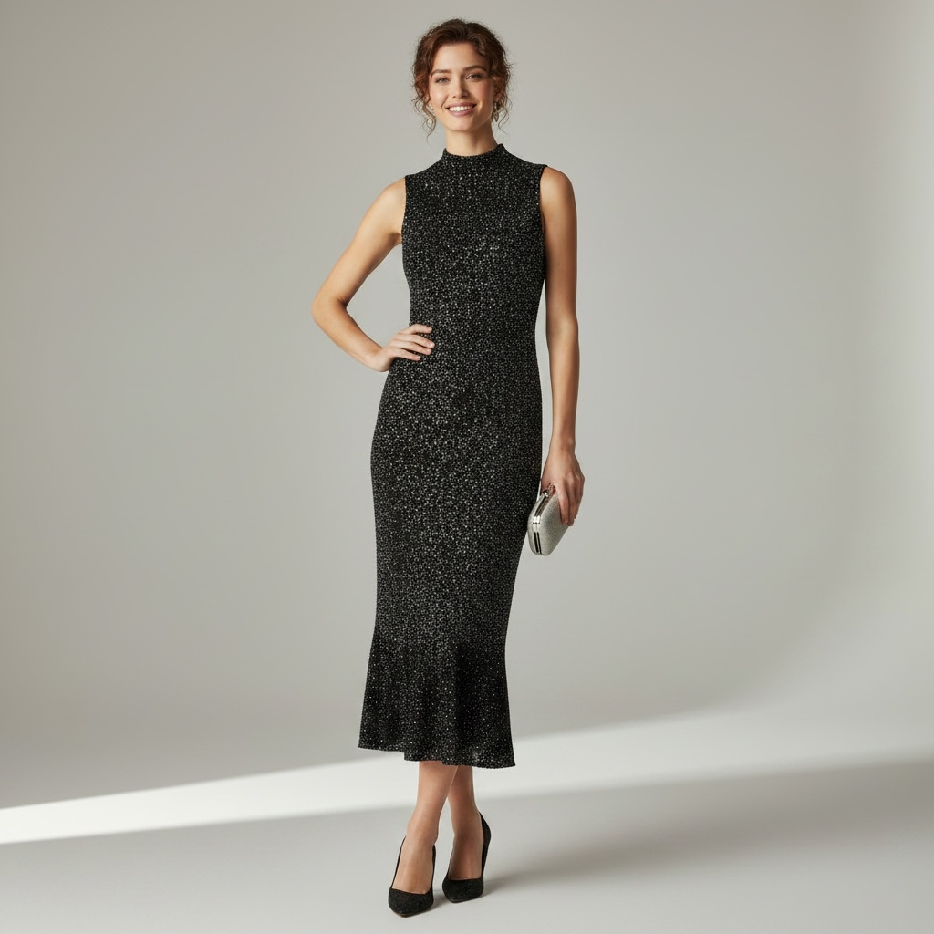 Avec Les Filles Séquentielle Dress Size L- NWT